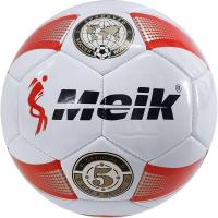 Мяч футбольный "Meik-054" (белый) 4-слоя, TPU+PVC 3.2, 410-450 гр., машинная сшивка C33392-2