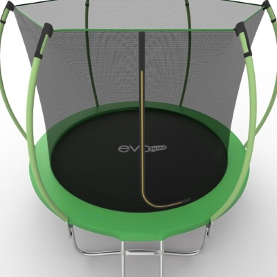 Батут с внутренней сеткой и лестницей EVO JUMP Internal 8ft (Green)